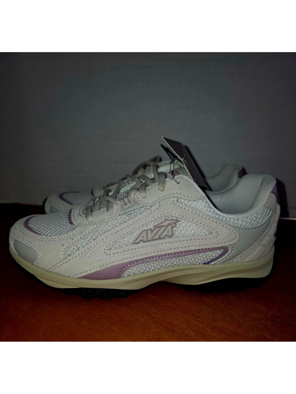 Avia purple and cream sneaker sz 6